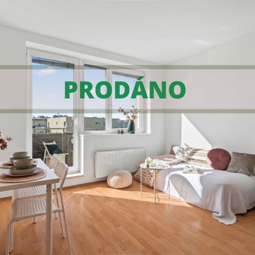 Byt 2+kk s balkonem, Hostivař